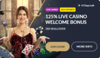 M88 – 125% Casino Welcome Bonus