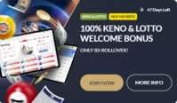 M88 – 100% Keno & Lotto Welcome Bonus